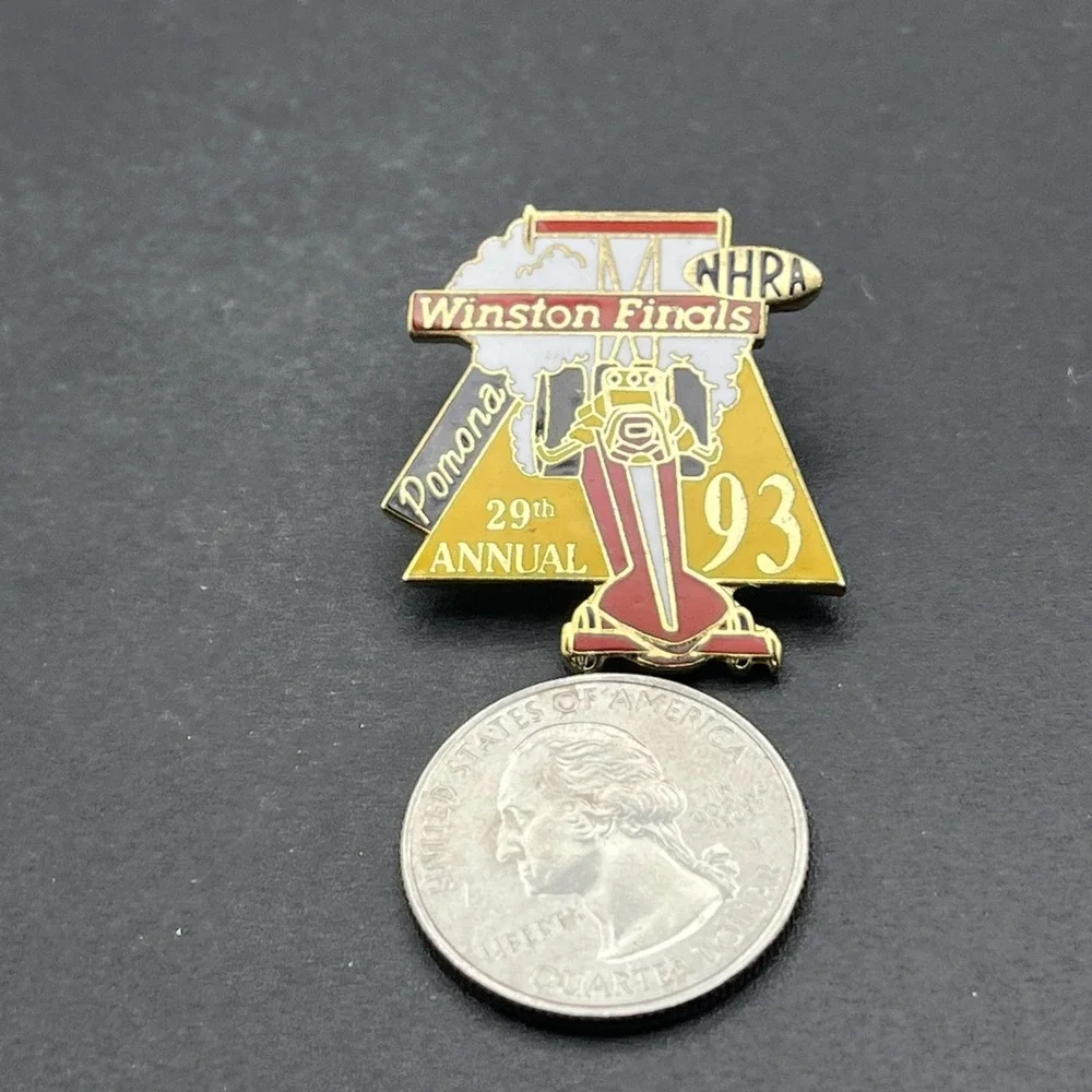 NHRA Racing Winston Finals Pomona California 29th Annual Lapel‎ Hat Pin